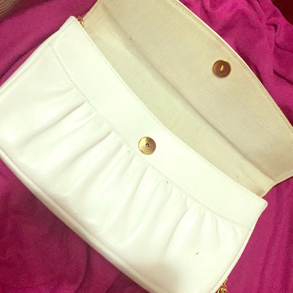 White Handbag